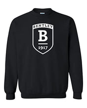 Load image into Gallery viewer, Bentley University Shield Crewneck Sweatshirt - Black
