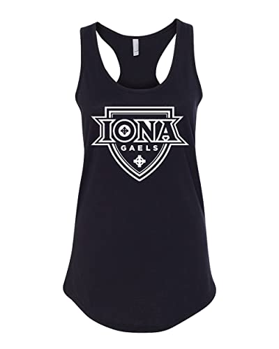 Iona University Gaels Ladies Tank Top - Black