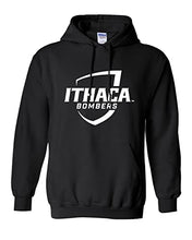 Load image into Gallery viewer, Ithaca College Bombers Hooded Sweatshirt - Black
