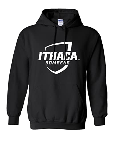 Ithaca College Bombers Hooded Sweatshirt - Black