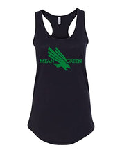 Load image into Gallery viewer, University of North Texas Mean Green Ladies Tank Top - Black
