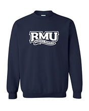 Load image into Gallery viewer, Robert Morris RMU 1 Color Crewneck Sweatshirt - Navy

