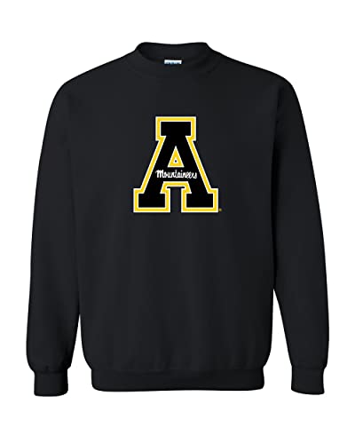 Appalachian State Mountaineers Crewneck Sweatshirt - Black