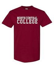 Load image into Gallery viewer, North Central College Block T-Shirt - Cardinal Red
