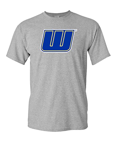 Worcester State University W T-Shirt - Sport Grey