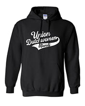 Load image into Gallery viewer, Union College Dutchwomen Alumni Hooded Sweatshirt - Black
