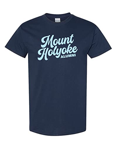 Mount Holyoke College Alumni T-Shirt - Navy