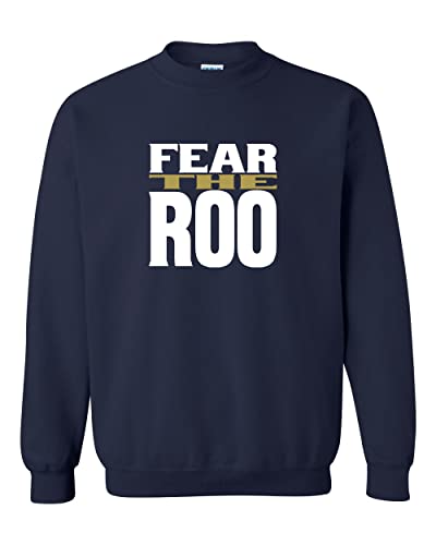Akron Fear the Roo Crewneck Sweatshirt - Navy