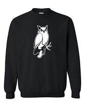 Load image into Gallery viewer, Keene State College Owl Crewneck Sweatshirt - Black
