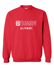Load image into Gallery viewer, Duquesne University Alumni Crewneck Sweatshirt - Red
