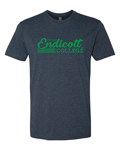 Vintage Endicott College Exclusive Soft Shirt - Midnight Navy