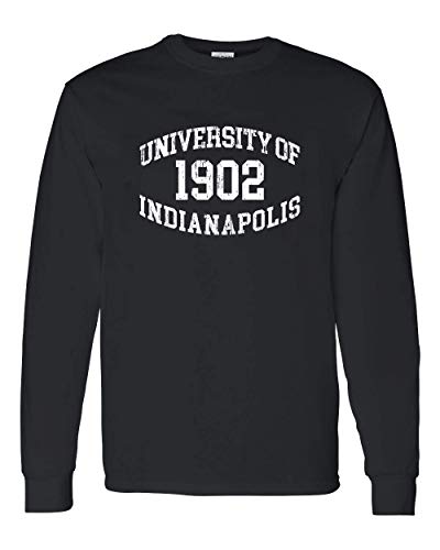 University of Indianapolis 1902 Vintage Long Sleeve - Black