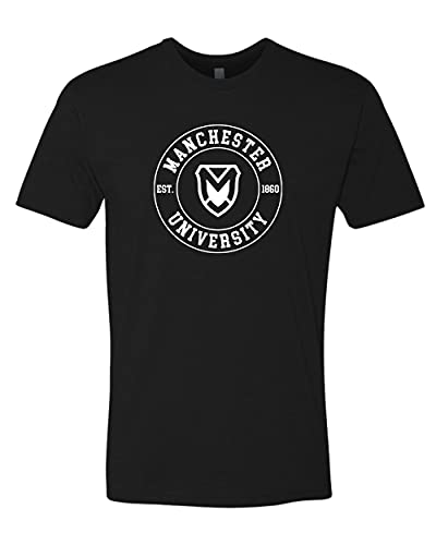 Manchester University Circle One Color Exclusive Soft Shirt - Black