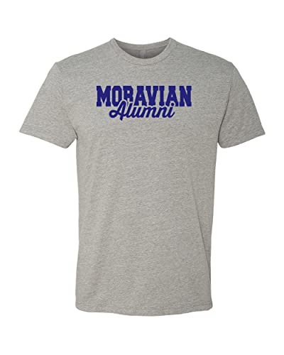 Moravian Alumni Soft Exclusive T-Shirt - Dark Heather Gray