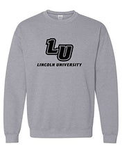 Load image into Gallery viewer, Lincoln 1 Color LU Crewneck Sweatshirt - Sport Grey
