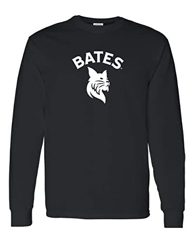 Bates College Bobcats Long Sleeve Shirt - Black