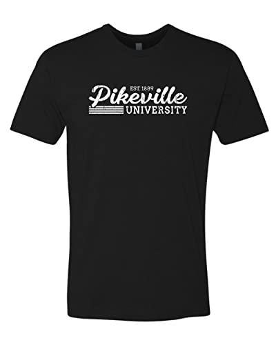 Vintage University of Pikeville Soft Exclusive T-Shirt - Black