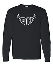 Load image into Gallery viewer, Cal State Dominguez Hills DH Long Sleeve T-Shirt - Black
