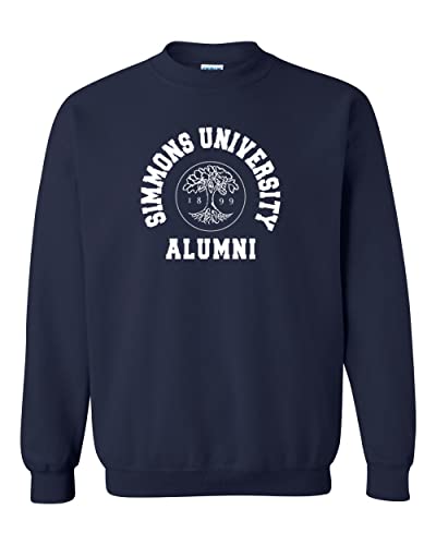 Simmons University Alumni Crewneck Sweatshirt - Navy
