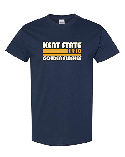 Kent State Golden Flashes Retro T-Shirt - Navy