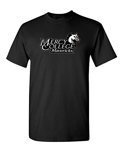 Mercy College Stacked Logo T-Shirt - Black
