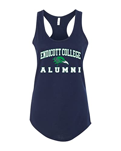 Endicott College Alumni Ladies Tank Top - Midnight Navy