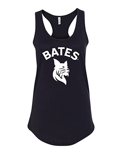 Bates College Bobcats Ladies Tank Top - Black