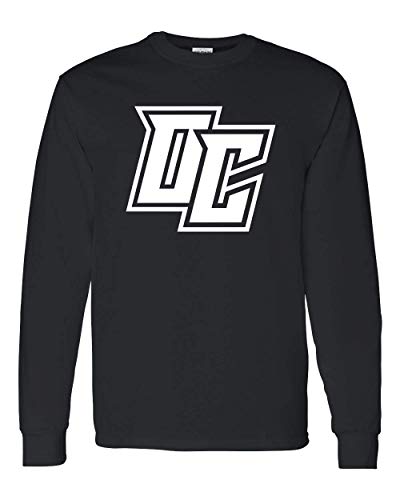 Olivet College White OC Long Sleeve - Black