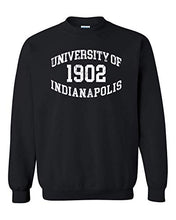 Load image into Gallery viewer, University of Indianapolis 1902 Vintage Crewneck Sweatshirt - Black
