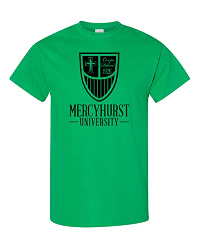 Mercyhurst Primary Shield T-Shirt - Irish Green