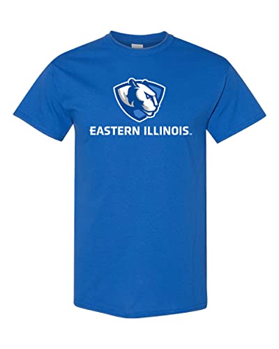 Eastern Illinois Full Logo T-Shirt - Royal