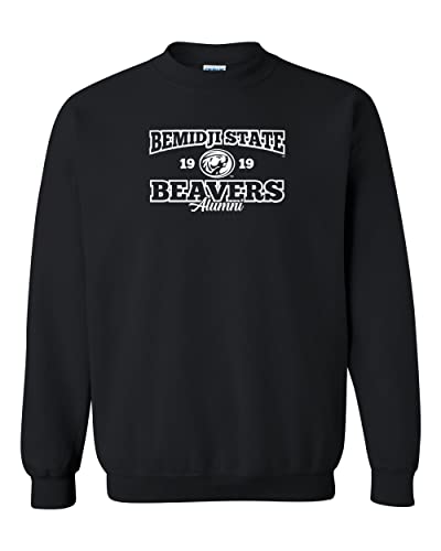 Bemidji State U Alumni Crewneck Sweatshirt - Black