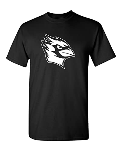 Wesleyan University 1 Color Mascot T-Shirt - Black
