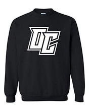 Load image into Gallery viewer, Olivet College White OC Crewneck Sweatshirt - Black
