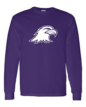 Load image into Gallery viewer, Ashland U Mascot 1 Color Long Sleeve T-Shirt - Purple
