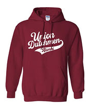 Load image into Gallery viewer, Union College Dutchmen Alumni Hooded Sweatshirt - Cardinal Red
