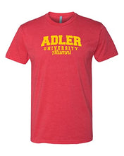 Load image into Gallery viewer, Vintage Adler University Alumni Soft Exclusive T-Shirt - Red
