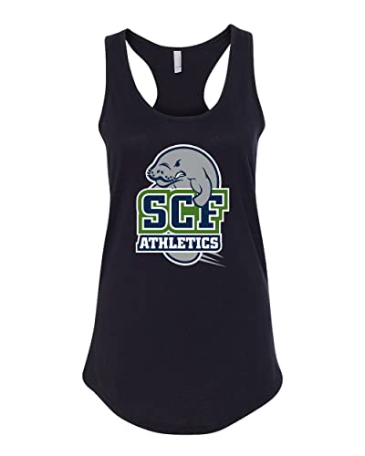 State College of Florida Ladies Tank Top - Black