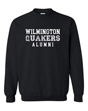 Load image into Gallery viewer, Wilmington Quakers Alumni Crewneck Sweatshirt - Black
