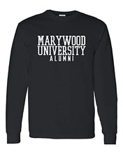 Load image into Gallery viewer, Marywood University Alumni Long Sleeve Shirt - Black
