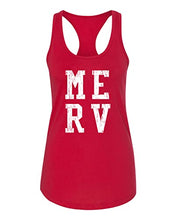 Load image into Gallery viewer, Gwynedd Mercy MERV Ladies Racer Tank Top - Red
