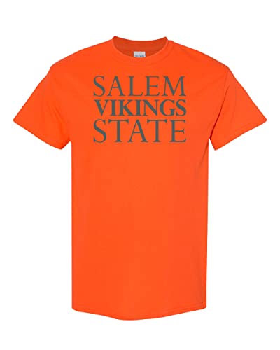 Vintage Salem State University T-Shirt - Orange