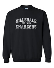 Load image into Gallery viewer, Hillsdale College Vintage Est 1844 Crewneck Sweatshirt - Black
