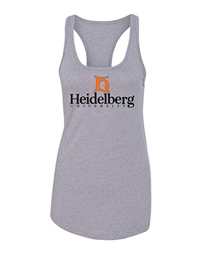 Heidelberg University H Ladies Tank Top - Heather Grey
