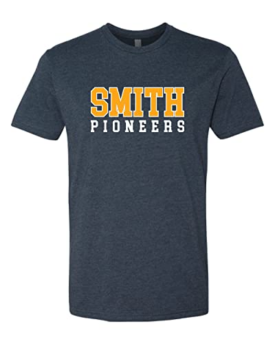 Smith College Pioneers Text Exclusive Soft Shirt - Midnight Navy