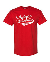Load image into Gallery viewer, Wesleyan University Alumni T-Shirt - Red
