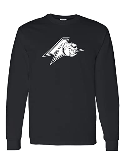 University of North Carolina Asheville AV Mascot Long Sleeve T-Shirt - Black