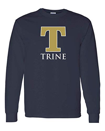 Trine University 2 Color T Long Sleeve - Navy