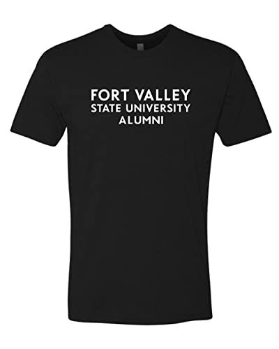 Fort Valley State University Alumni Soft Exclusive T-Shirt - Black