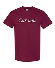 Load image into Gallery viewer, Lafayette College Cur Non T-Shirt - Maroon
